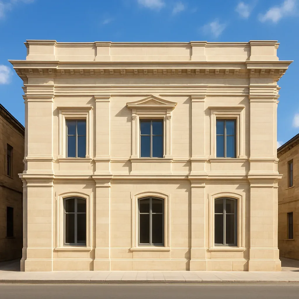 Après — Facade d'immeuble urbain